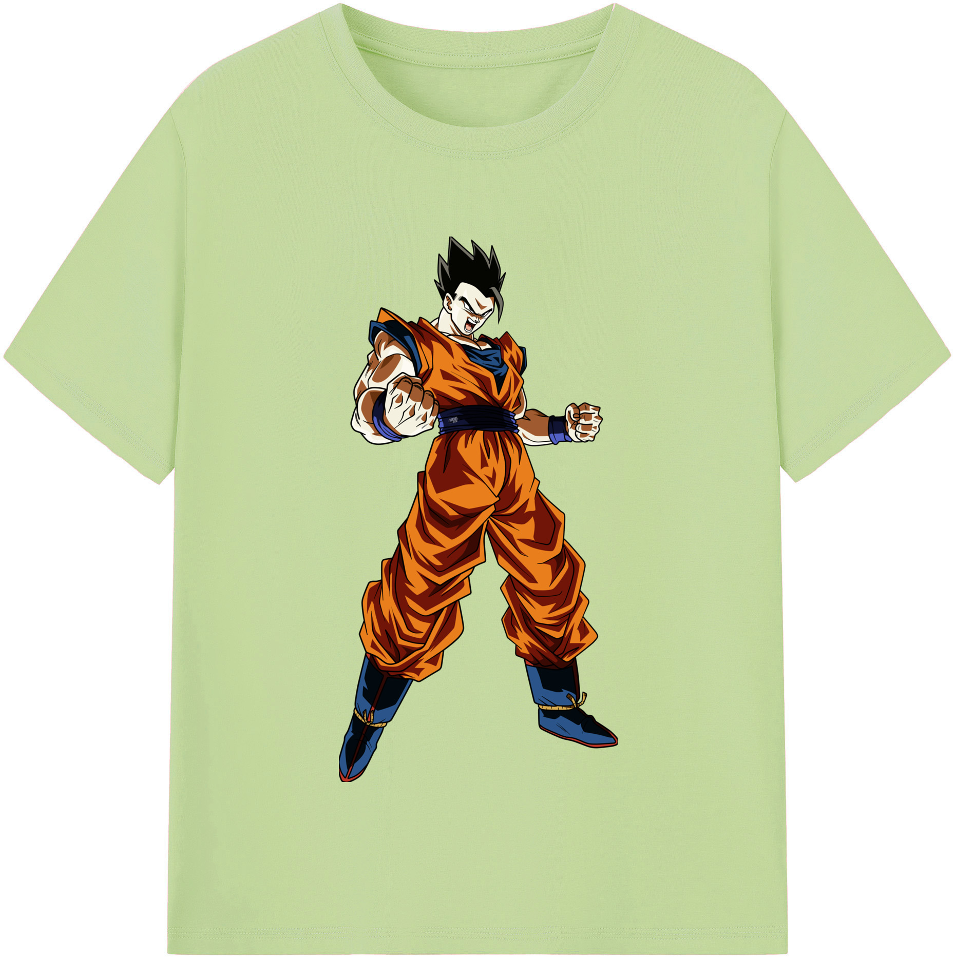 （画像用） ドラゴンボール 孫 悟飯（そんごはん）DRAGON BALL Son Gohan 綿100％半袖Tシャツ（フロントプリント）